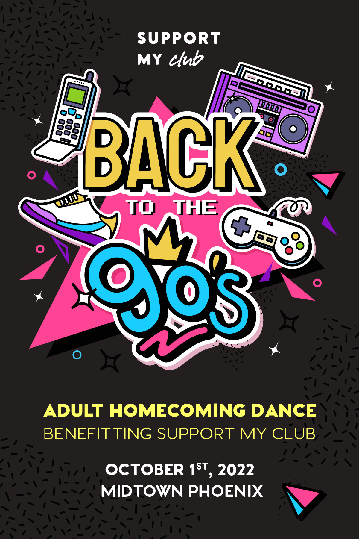 homecoming dance flyer
