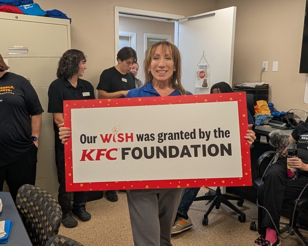 Jodi Polanski, founder and executive director of Lost Our Home Pet Rescue.