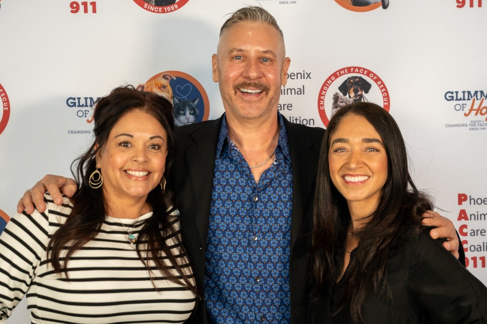 Sonia Hernandez, Dr. Frank Isom, Maureen Salloom