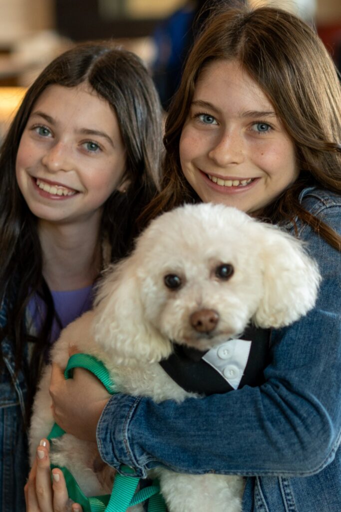 Girls and Oakley from AZ Poodle Rescue