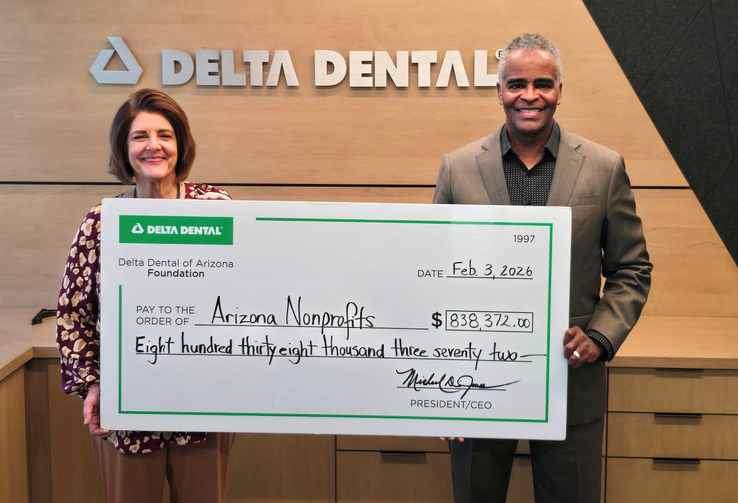 Delta Dental of Arizona Foundation Awards More Than $830K in Grants